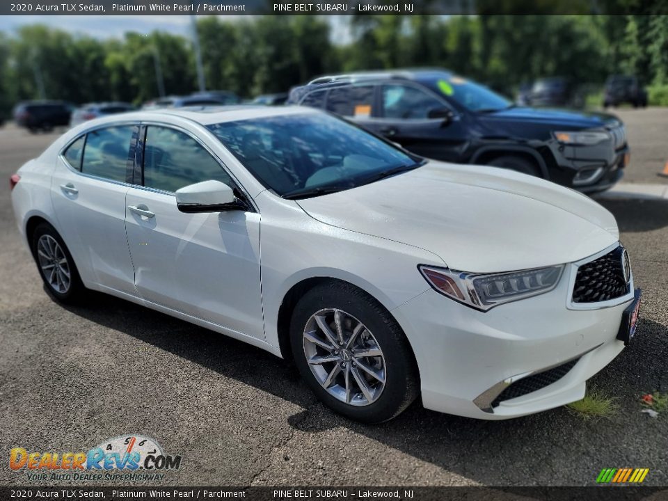 Front 3/4 View of 2020 Acura TLX Sedan Photo #2
