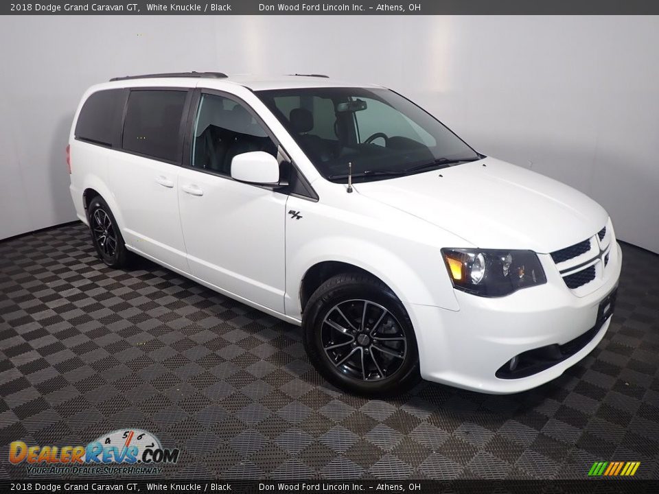 2018 Dodge Grand Caravan GT White Knuckle / Black Photo #1