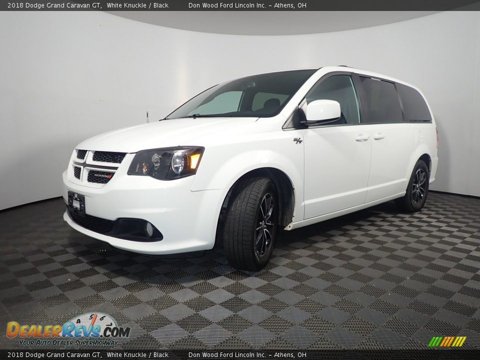 2018 Dodge Grand Caravan GT White Knuckle / Black Photo #6