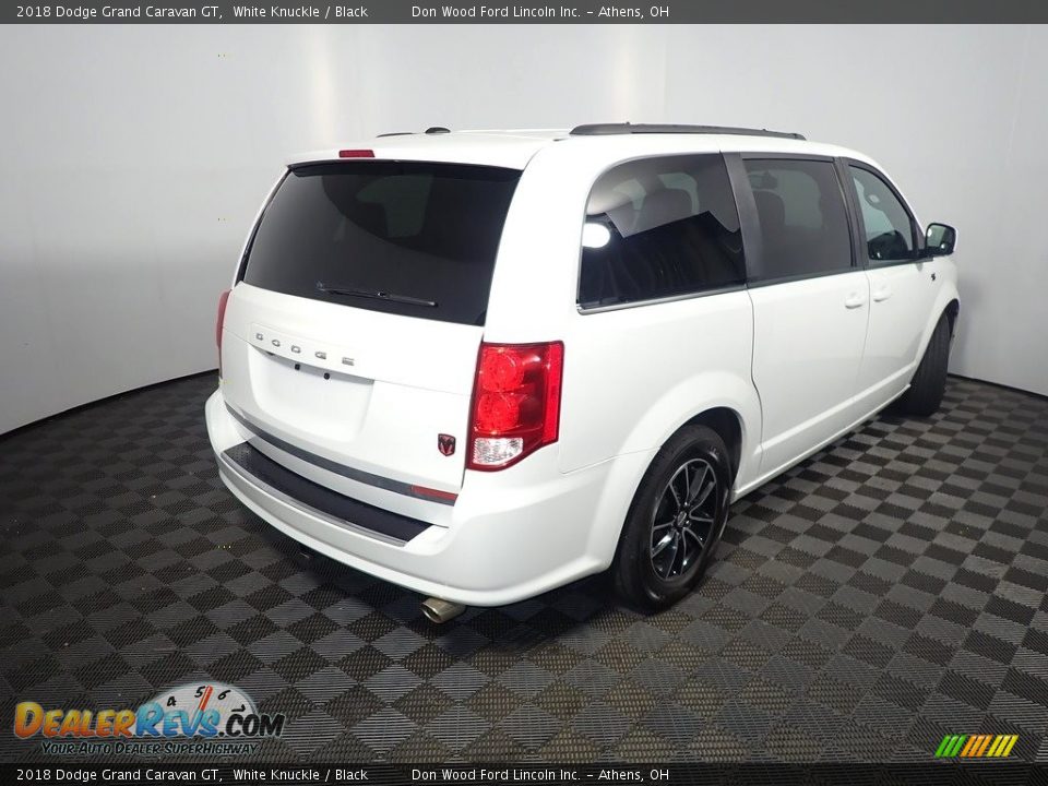 2018 Dodge Grand Caravan GT White Knuckle / Black Photo #16