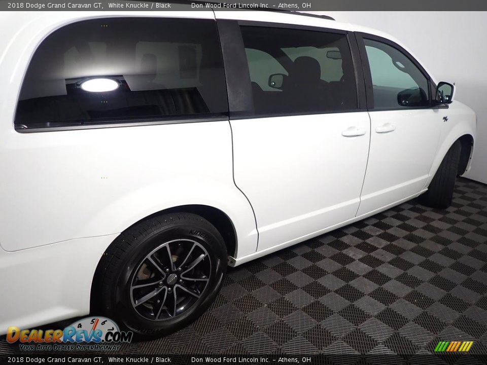 2018 Dodge Grand Caravan GT White Knuckle / Black Photo #18