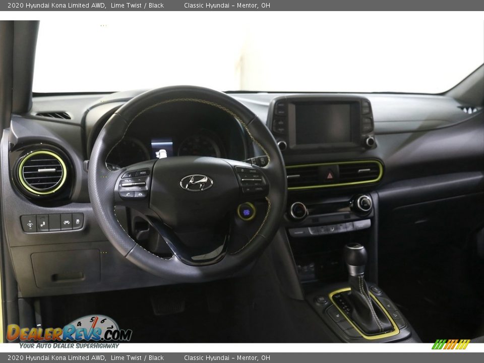 Dashboard of 2020 Hyundai Kona Limited AWD Photo #6