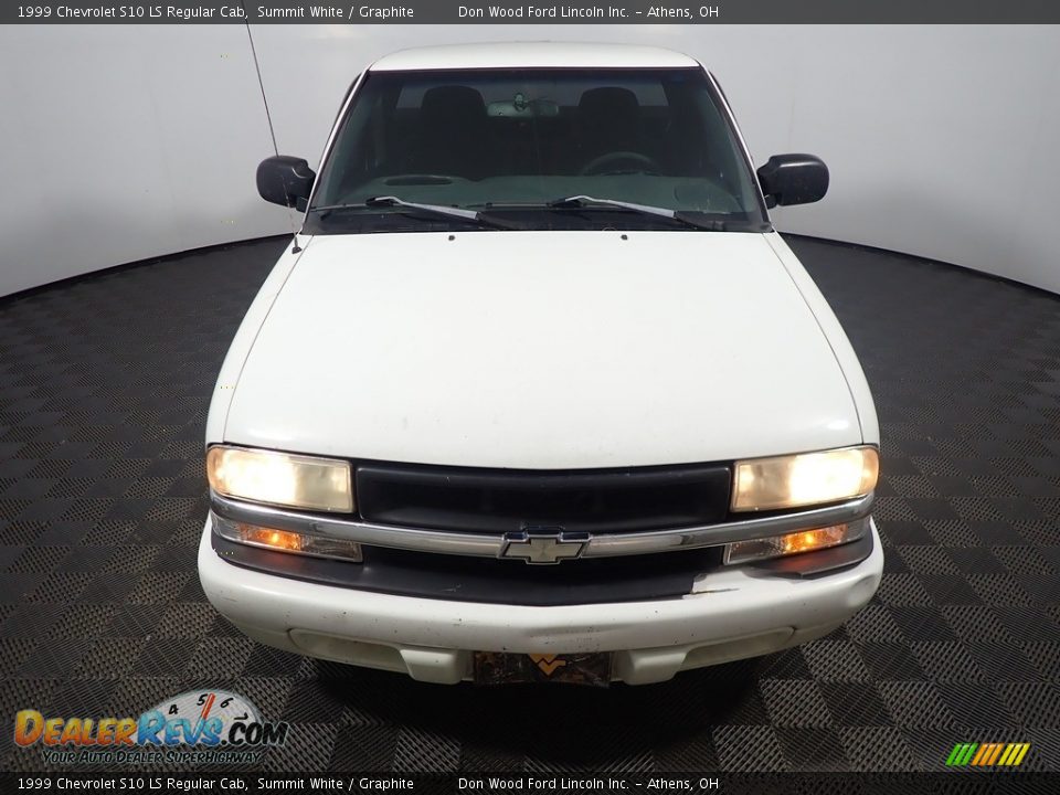 1999 Chevrolet S10 LS Regular Cab Summit White / Graphite Photo #4