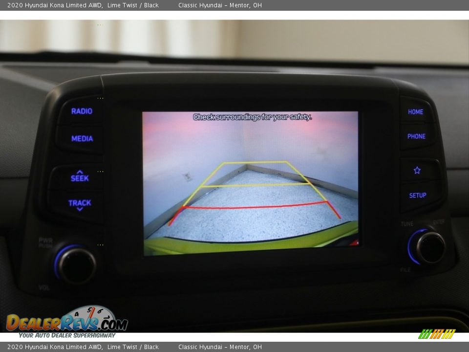 2020 Hyundai Kona Limited AWD Lime Twist / Black Photo #11