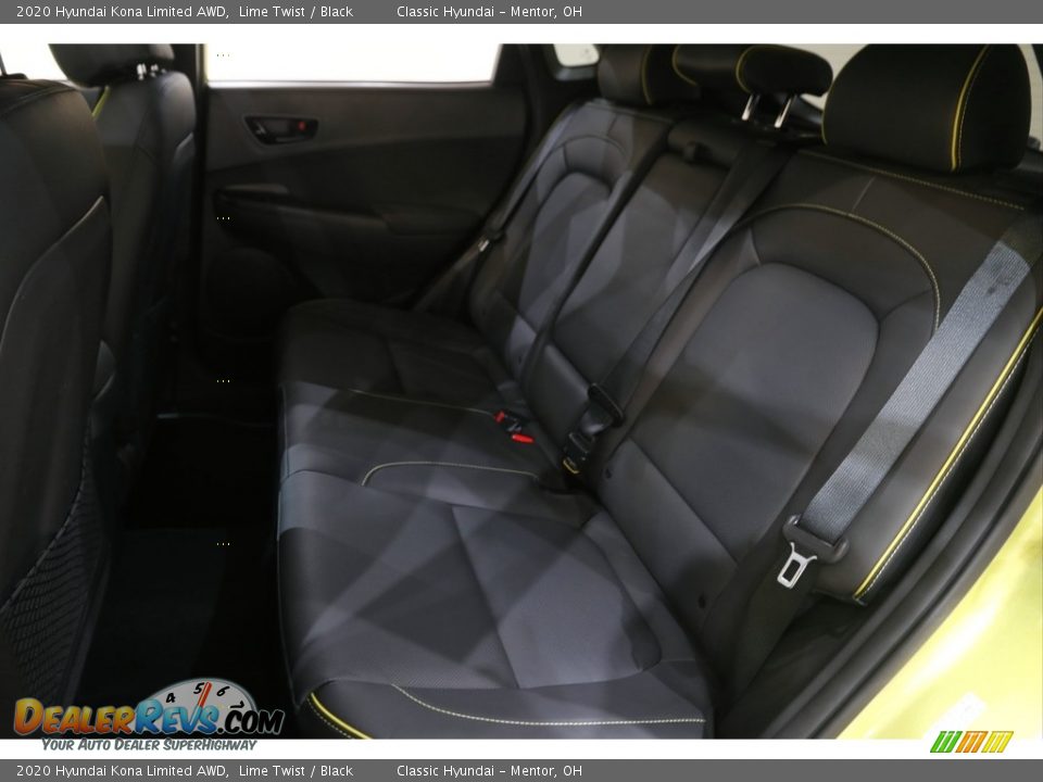 2020 Hyundai Kona Limited AWD Lime Twist / Black Photo #16