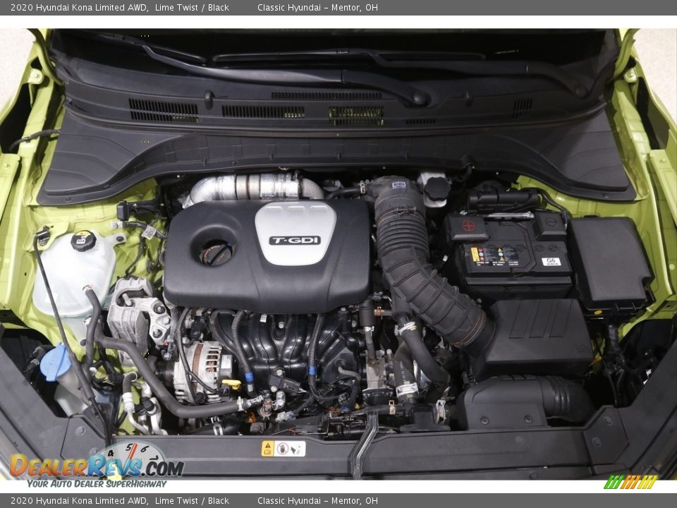 2020 Hyundai Kona Limited AWD 1.6 Liter Turbocharged DOHC 16-Valve 4 Cylinder Engine Photo #18