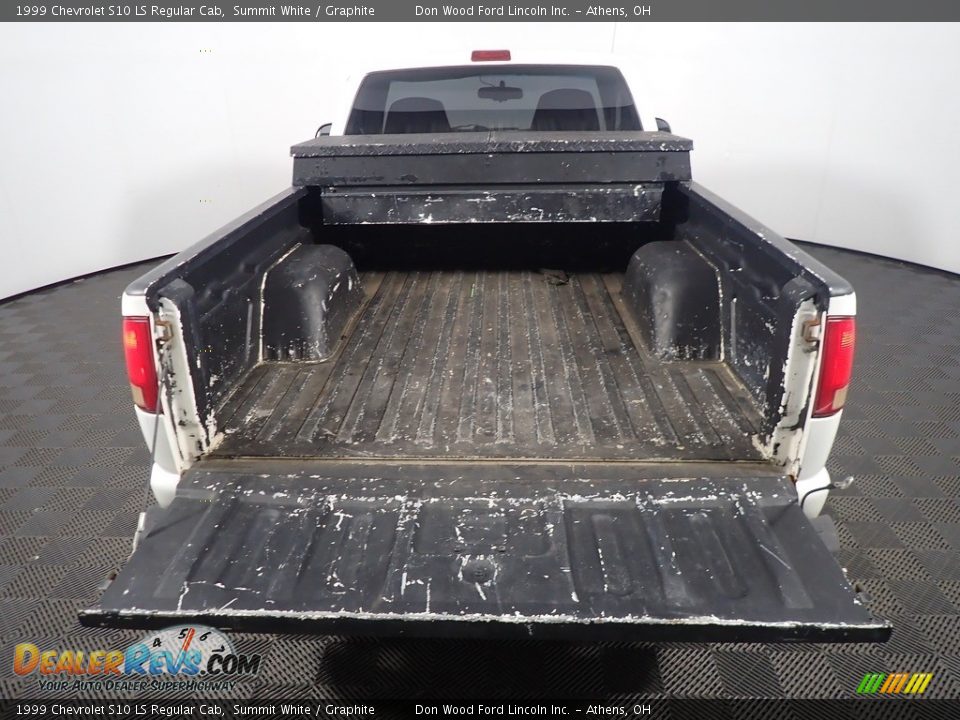 1999 Chevrolet S10 LS Regular Cab Summit White / Graphite Photo #11