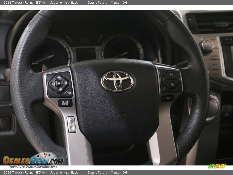 2018 Toyota 4Runner SR5 4x4 Super White / Black Photo #7