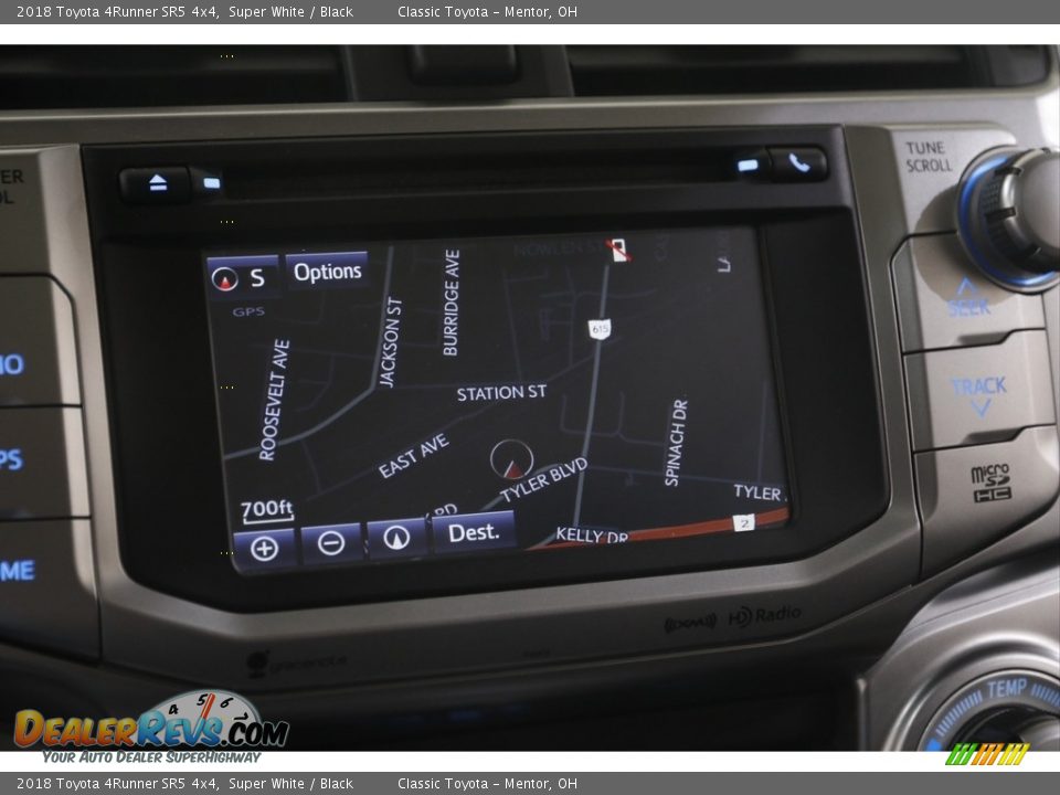 2018 Toyota 4Runner SR5 4x4 Super White / Black Photo #12