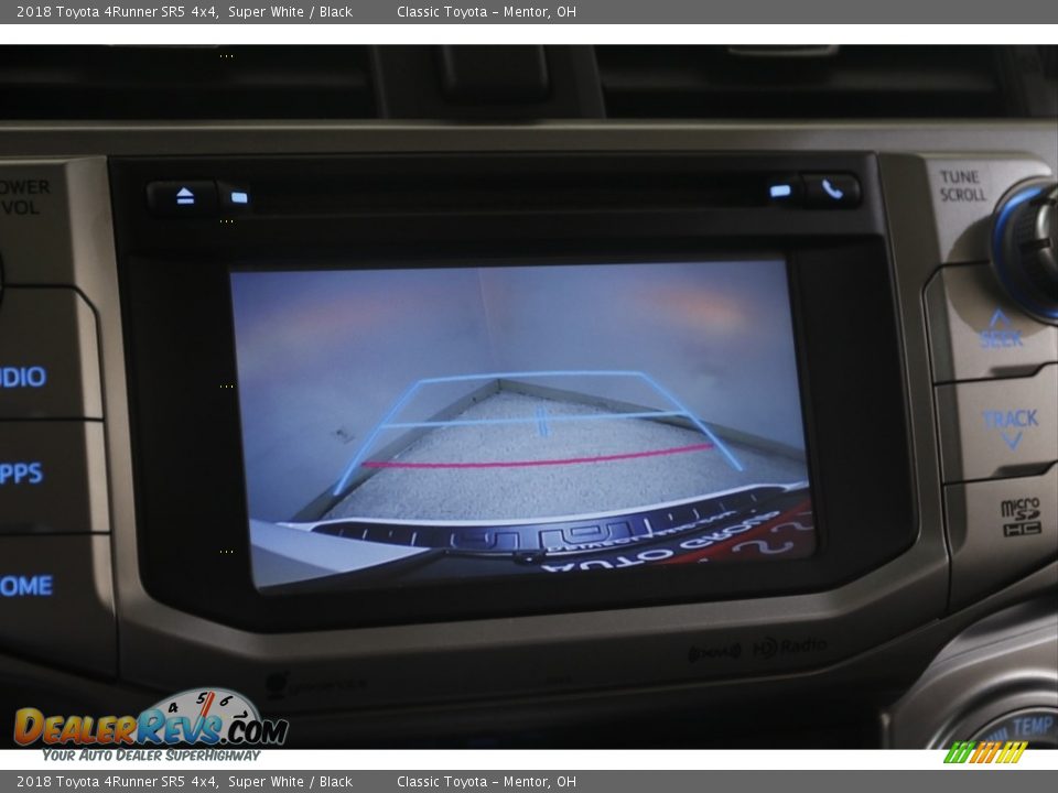 2018 Toyota 4Runner SR5 4x4 Super White / Black Photo #13