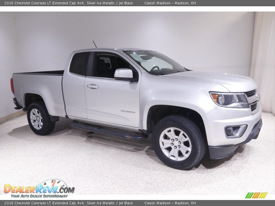 Silver Ice Metallic 2016 Chevrolet Colorado LT Extended Cab 4x4 Photo #1