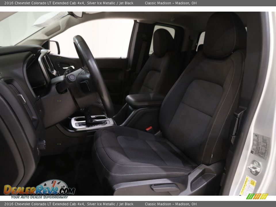 2016 Chevrolet Colorado LT Extended Cab 4x4 Silver Ice Metallic / Jet Black Photo #5