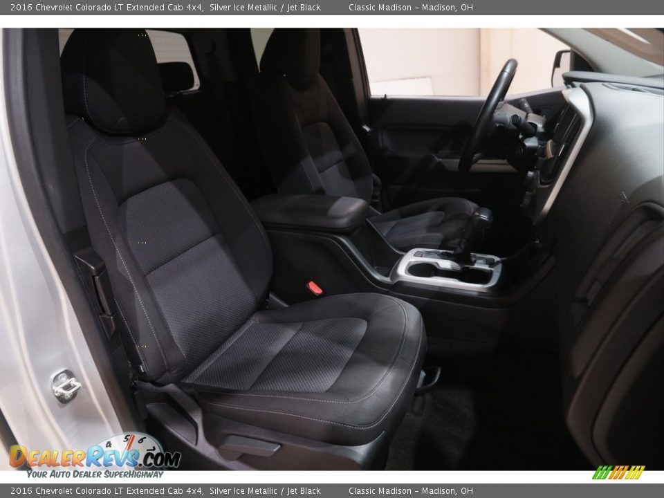 2016 Chevrolet Colorado LT Extended Cab 4x4 Silver Ice Metallic / Jet Black Photo #15