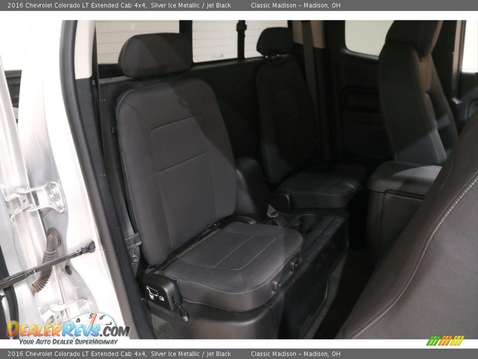 2016 Chevrolet Colorado LT Extended Cab 4x4 Silver Ice Metallic / Jet Black Photo #16