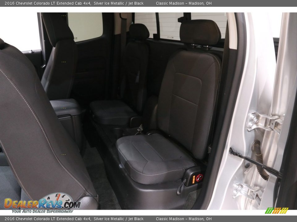 2016 Chevrolet Colorado LT Extended Cab 4x4 Silver Ice Metallic / Jet Black Photo #17