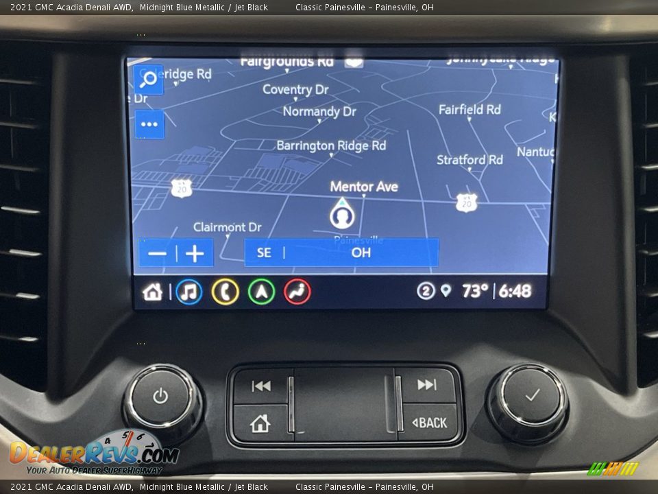 Navigation of 2021 GMC Acadia Denali AWD Photo #6