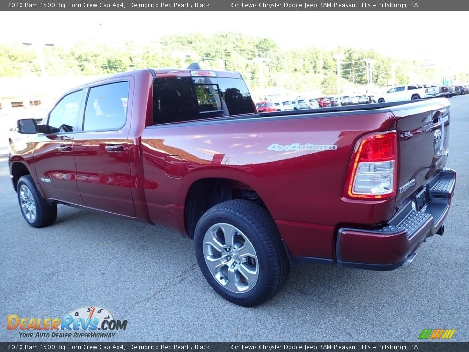 2020 Ram 1500 Big Horn Crew Cab 4x4 Delmonico Red Pearl / Black Photo #3