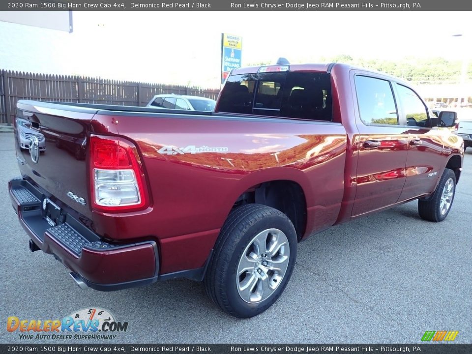 2020 Ram 1500 Big Horn Crew Cab 4x4 Delmonico Red Pearl / Black Photo #5