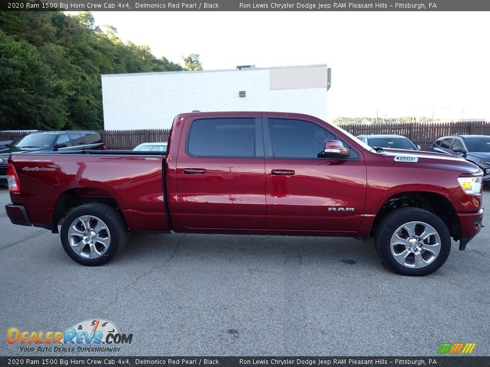 2020 Ram 1500 Big Horn Crew Cab 4x4 Delmonico Red Pearl / Black Photo #6