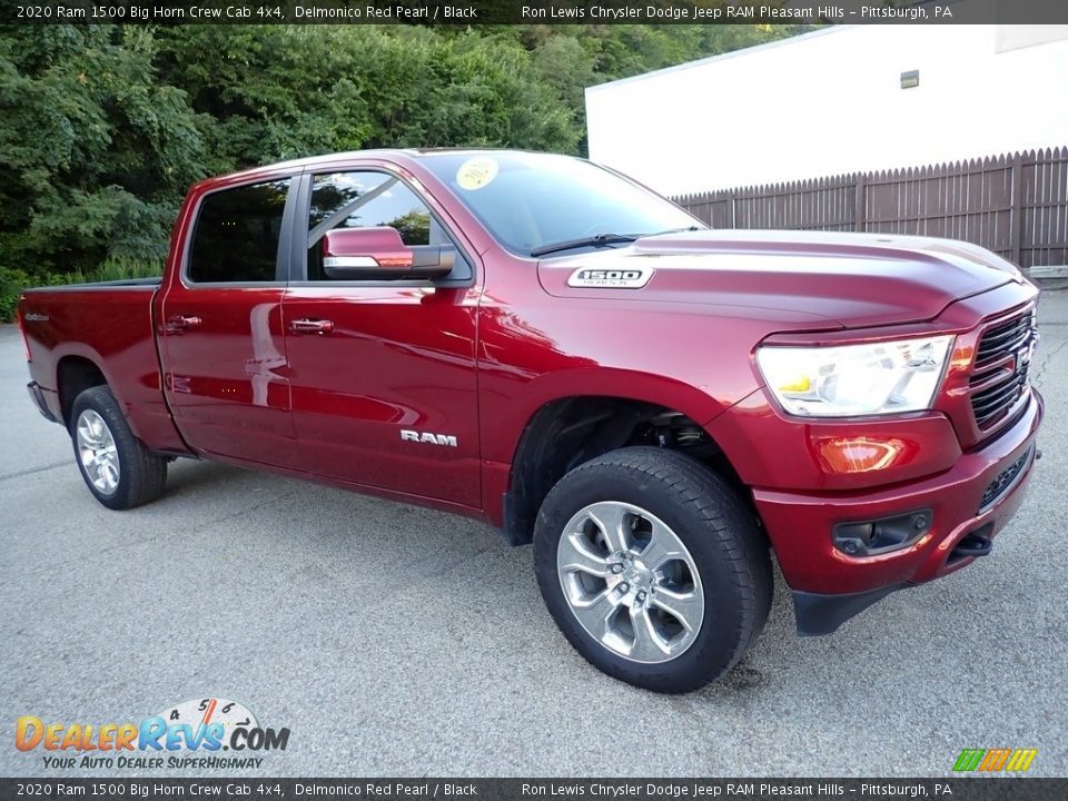 2020 Ram 1500 Big Horn Crew Cab 4x4 Delmonico Red Pearl / Black Photo #7