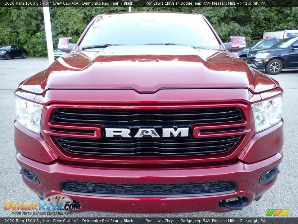 2020 Ram 1500 Big Horn Crew Cab 4x4 Delmonico Red Pearl / Black Photo #8