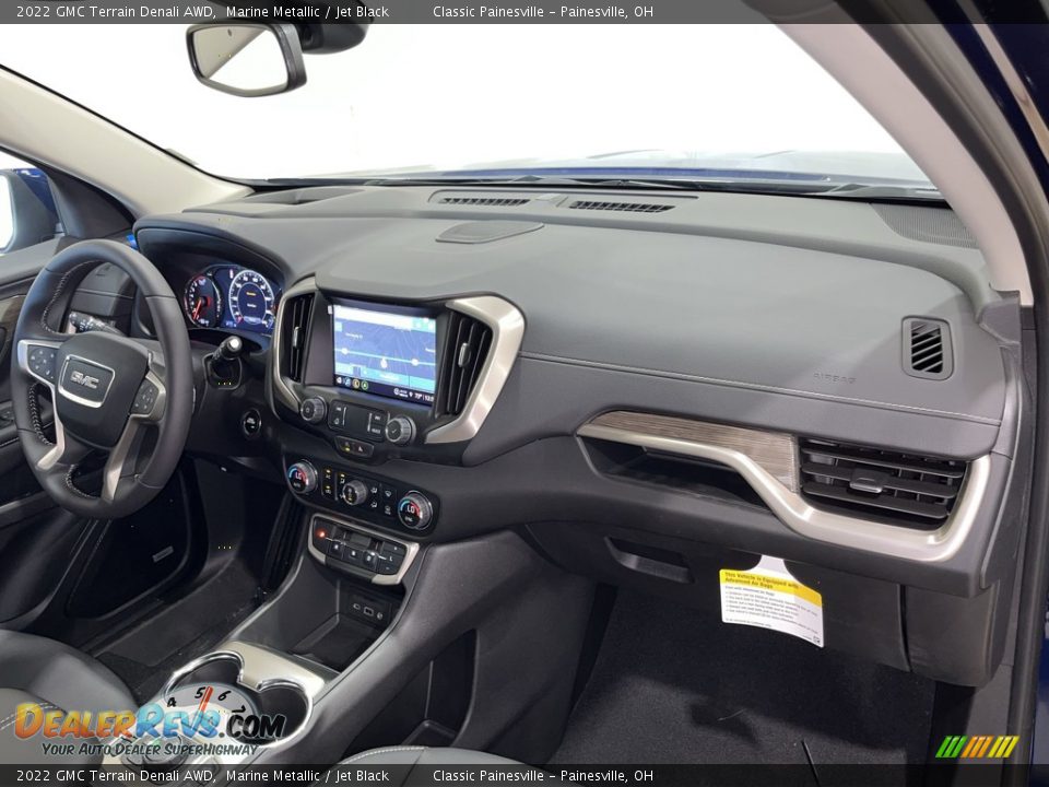 2022 GMC Terrain Denali AWD Marine Metallic / Jet Black Photo #22