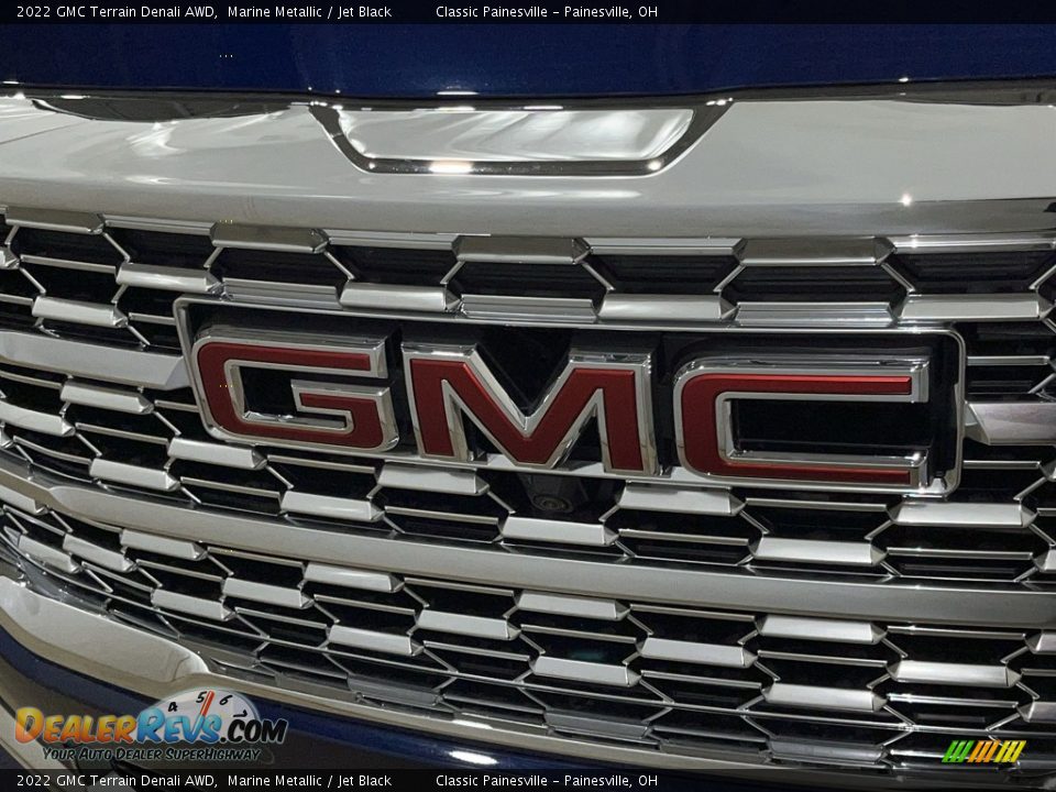 2022 GMC Terrain Denali AWD Marine Metallic / Jet Black Photo #24