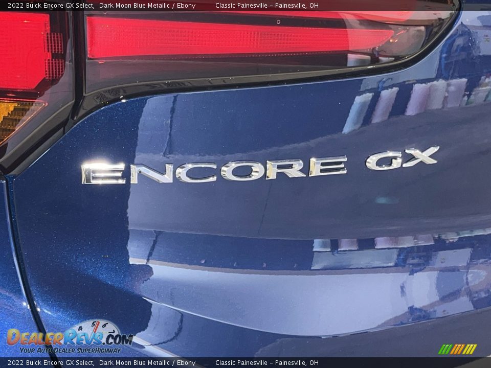 2022 Buick Encore GX Select Dark Moon Blue Metallic / Ebony Photo #21