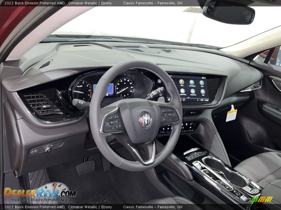 Dashboard of 2022 Buick Envision Preferred AWD Photo #2