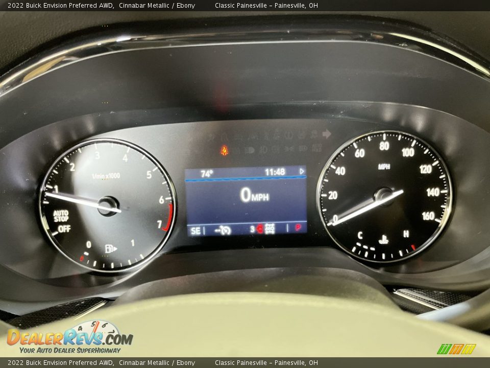 2022 Buick Envision Preferred AWD Gauges Photo #3