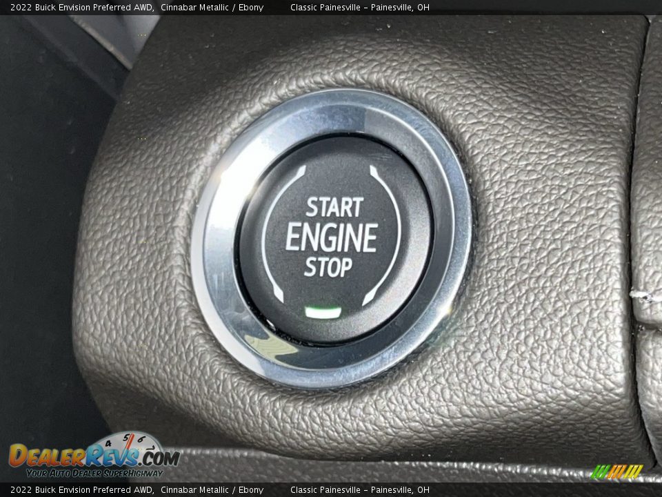 2022 Buick Envision Preferred AWD Cinnabar Metallic / Ebony Photo #8