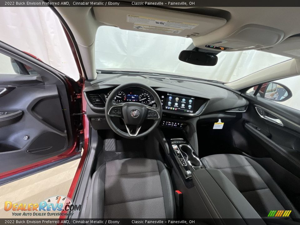 2022 Buick Envision Preferred AWD Cinnabar Metallic / Ebony Photo #11