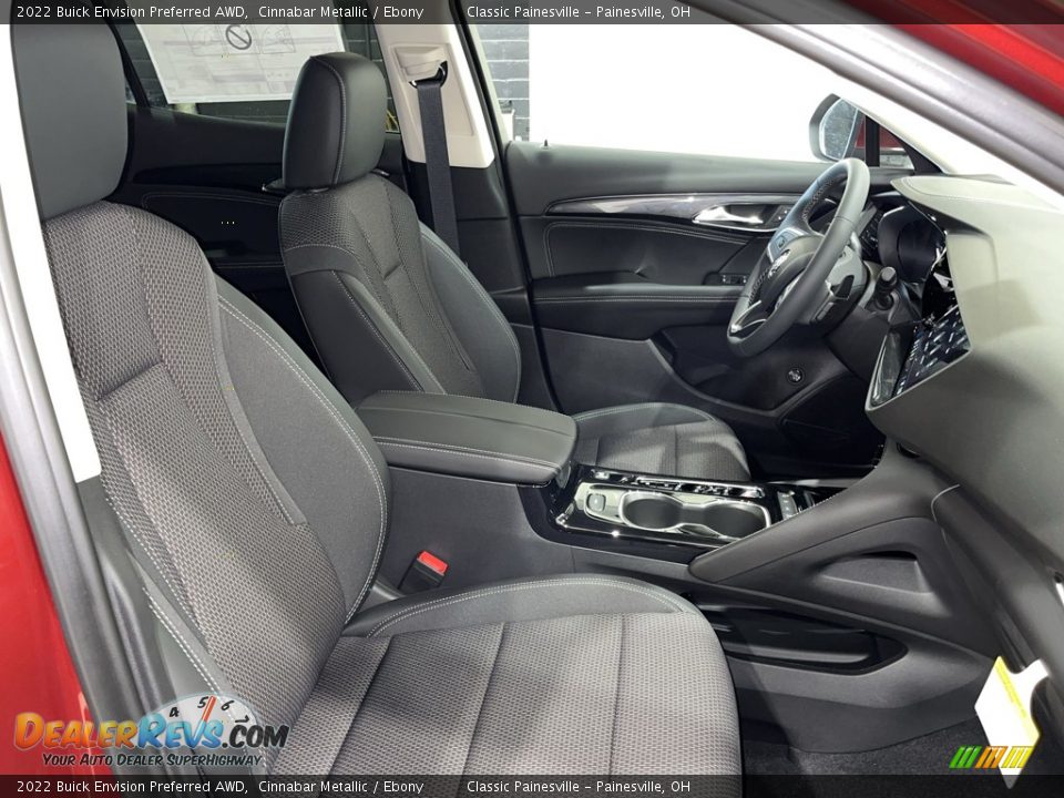 Front Seat of 2022 Buick Envision Preferred AWD Photo #17