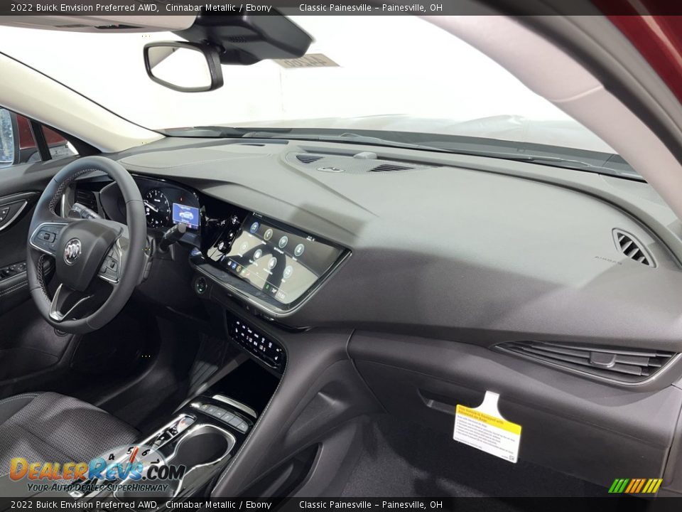 Dashboard of 2022 Buick Envision Preferred AWD Photo #18