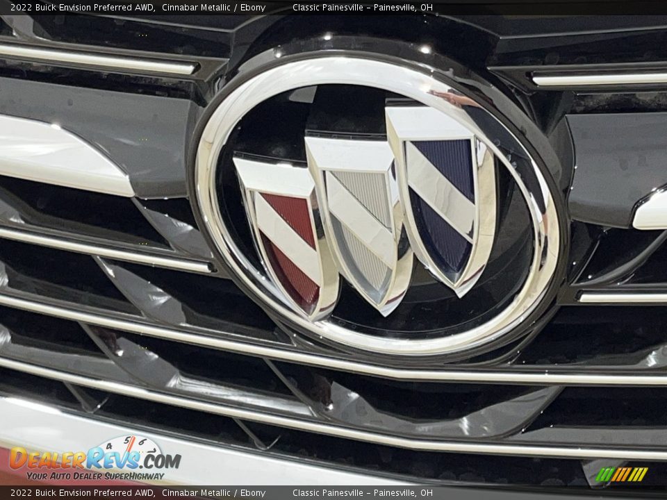 2022 Buick Envision Preferred AWD Cinnabar Metallic / Ebony Photo #20