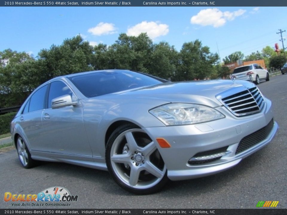 2010 Mercedes-Benz S 550 4Matic Sedan Iridium Silver Metallic / Black Photo #1