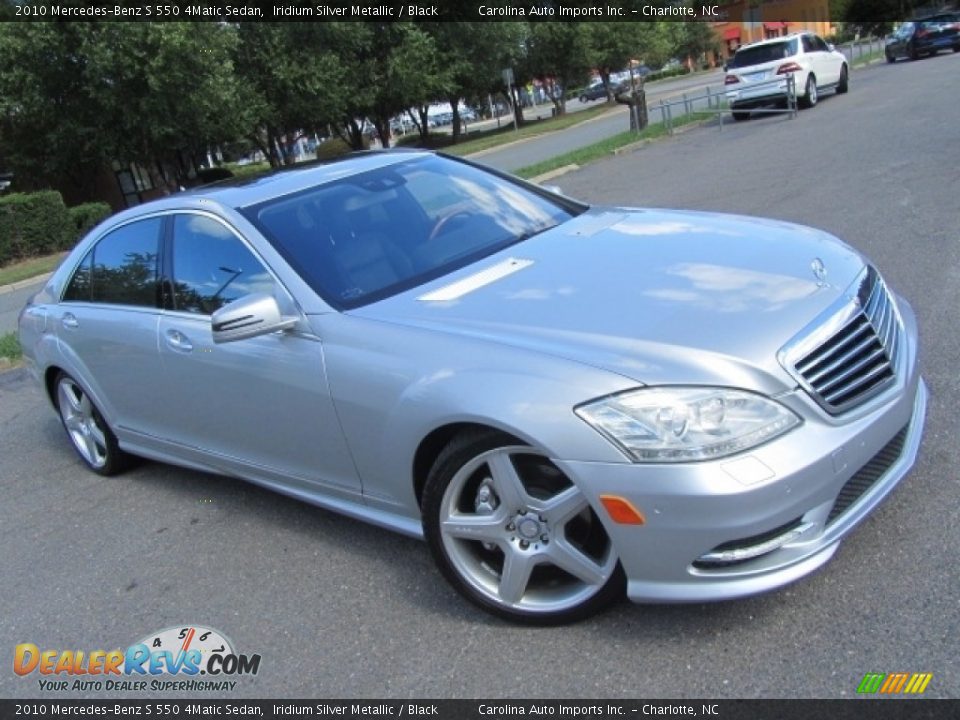 2010 Mercedes-Benz S 550 4Matic Sedan Iridium Silver Metallic / Black Photo #3
