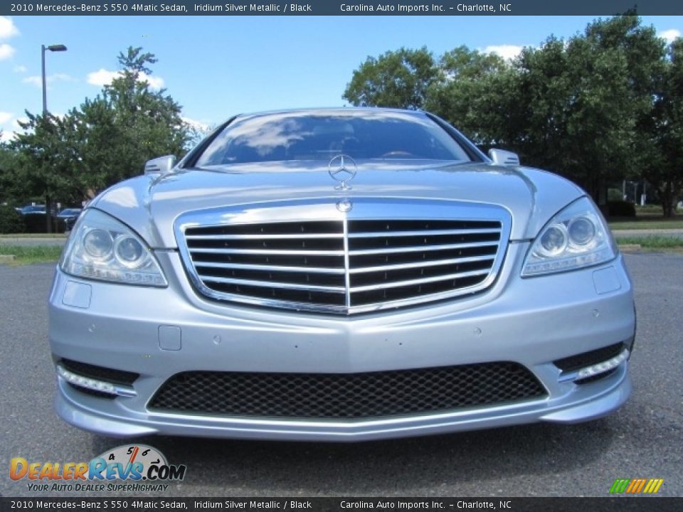 2010 Mercedes-Benz S 550 4Matic Sedan Iridium Silver Metallic / Black Photo #4