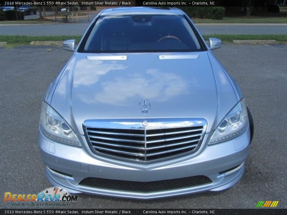 2010 Mercedes-Benz S 550 4Matic Sedan Iridium Silver Metallic / Black Photo #5