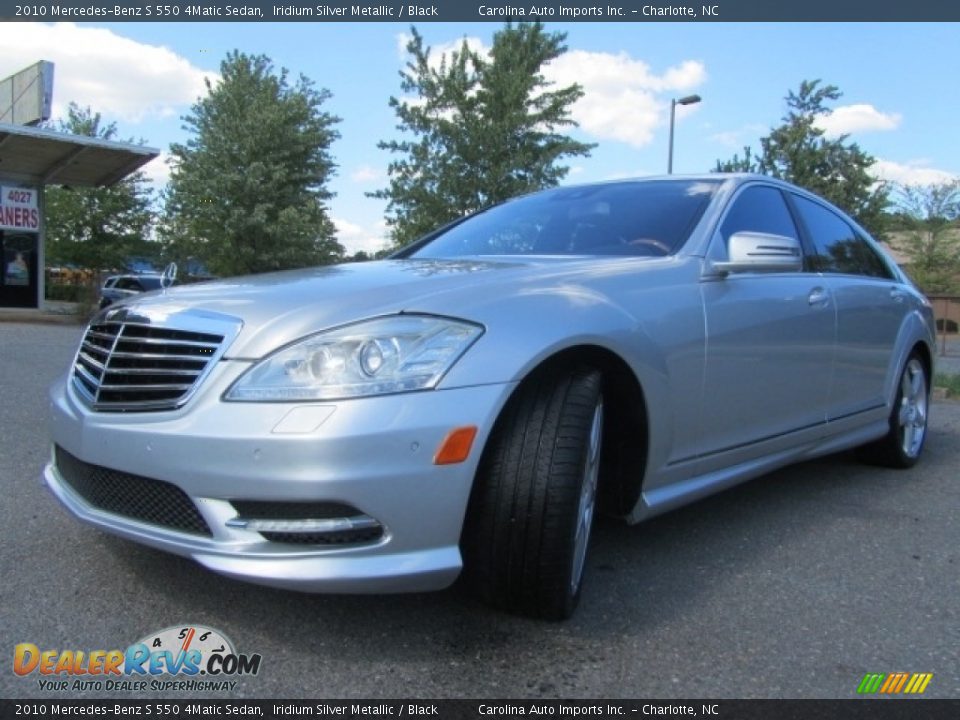 2010 Mercedes-Benz S 550 4Matic Sedan Iridium Silver Metallic / Black Photo #6