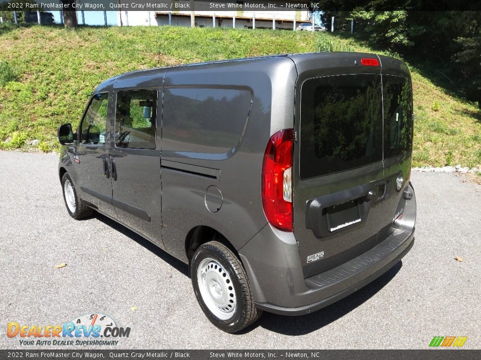 2022 Ram ProMaster City Wagon Quartz Gray Metallic / Black Photo #8