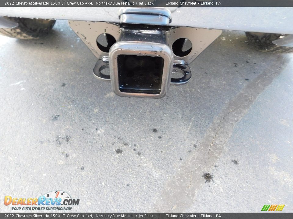 2022 Chevrolet Silverado 1500 LT Crew Cab 4x4 Northsky Blue Metallic / Jet Black Photo #10