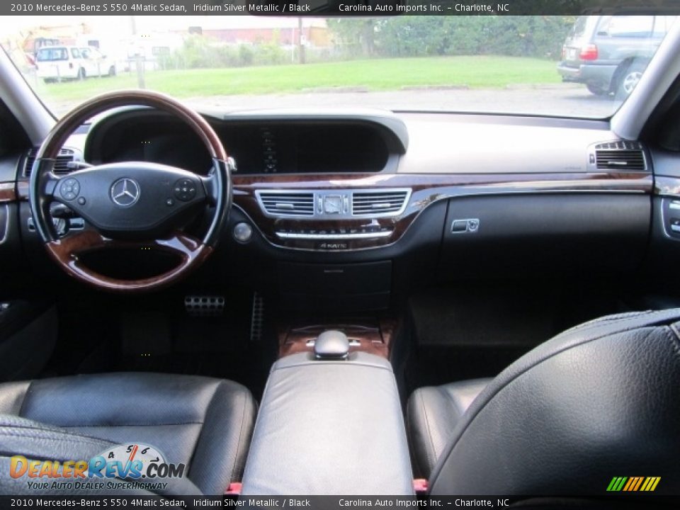 2010 Mercedes-Benz S 550 4Matic Sedan Iridium Silver Metallic / Black Photo #13
