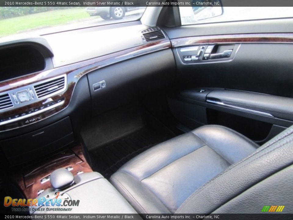 2010 Mercedes-Benz S 550 4Matic Sedan Iridium Silver Metallic / Black Photo #14