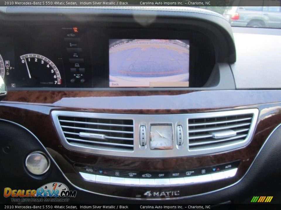 2010 Mercedes-Benz S 550 4Matic Sedan Iridium Silver Metallic / Black Photo #15