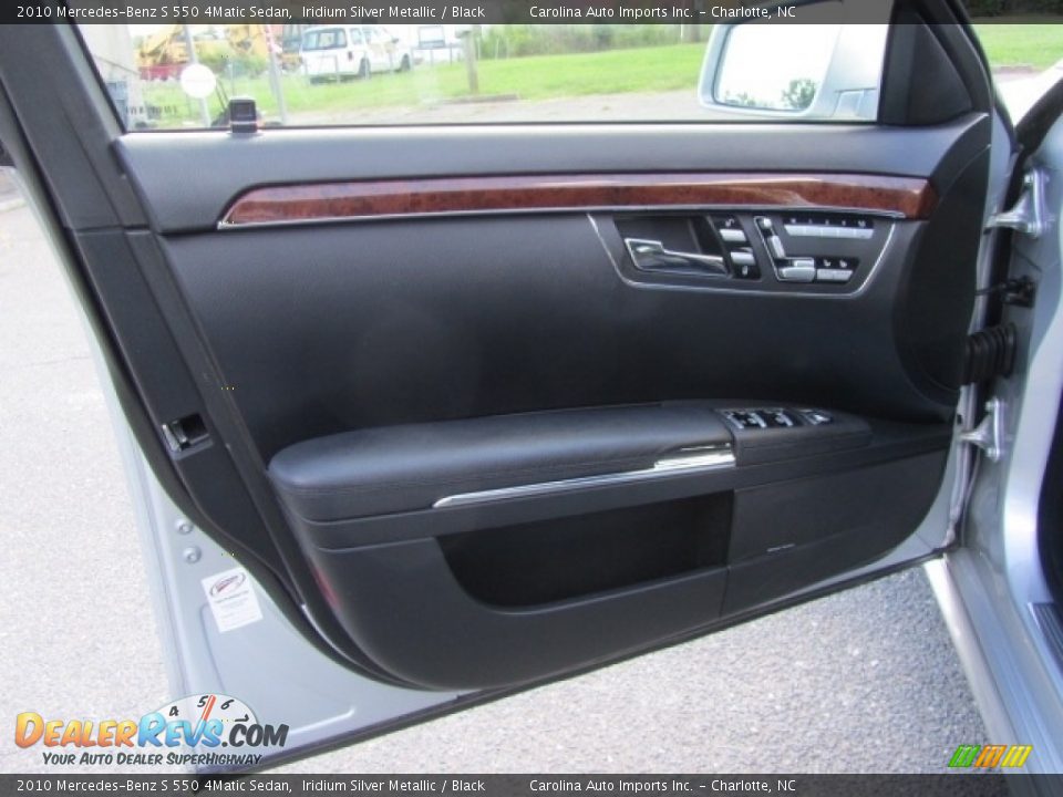 2010 Mercedes-Benz S 550 4Matic Sedan Iridium Silver Metallic / Black Photo #18