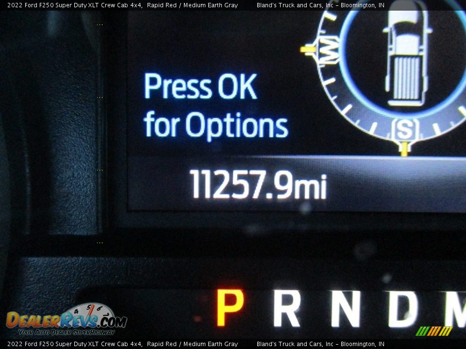 2022 Ford F250 Super Duty XLT Crew Cab 4x4 Rapid Red / Medium Earth Gray Photo #16