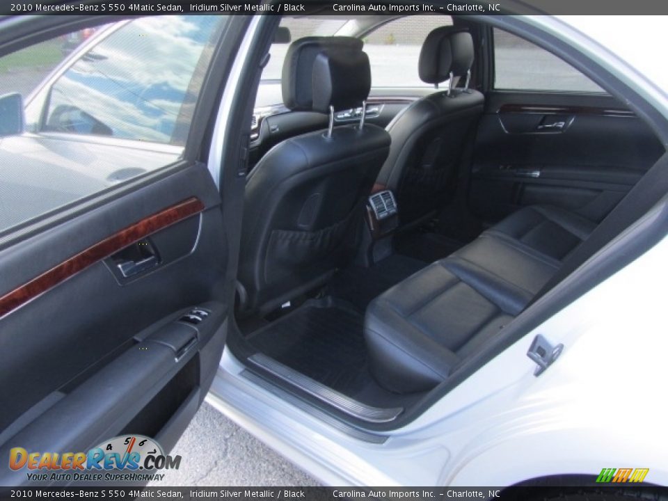 2010 Mercedes-Benz S 550 4Matic Sedan Iridium Silver Metallic / Black Photo #20