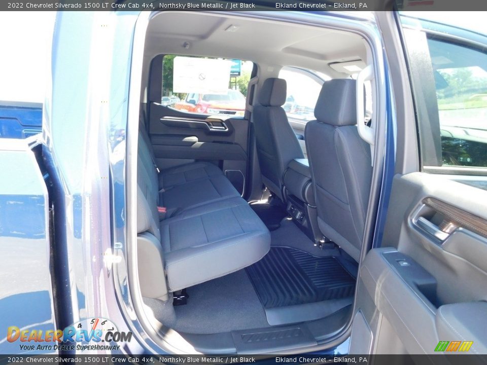 2022 Chevrolet Silverado 1500 LT Crew Cab 4x4 Northsky Blue Metallic / Jet Black Photo #20