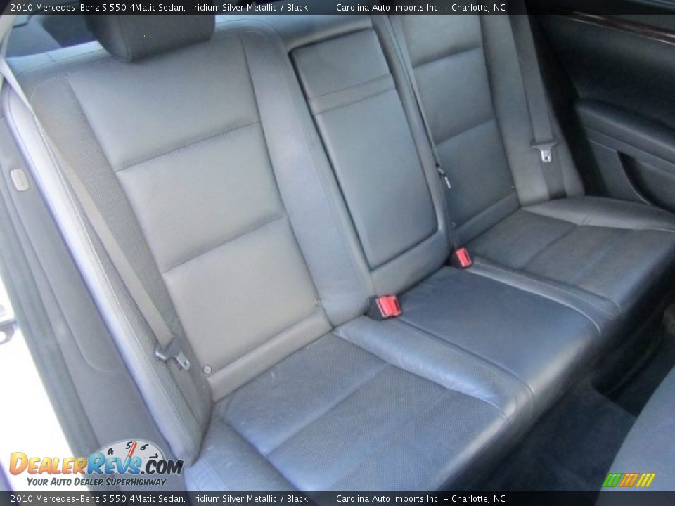 2010 Mercedes-Benz S 550 4Matic Sedan Iridium Silver Metallic / Black Photo #24